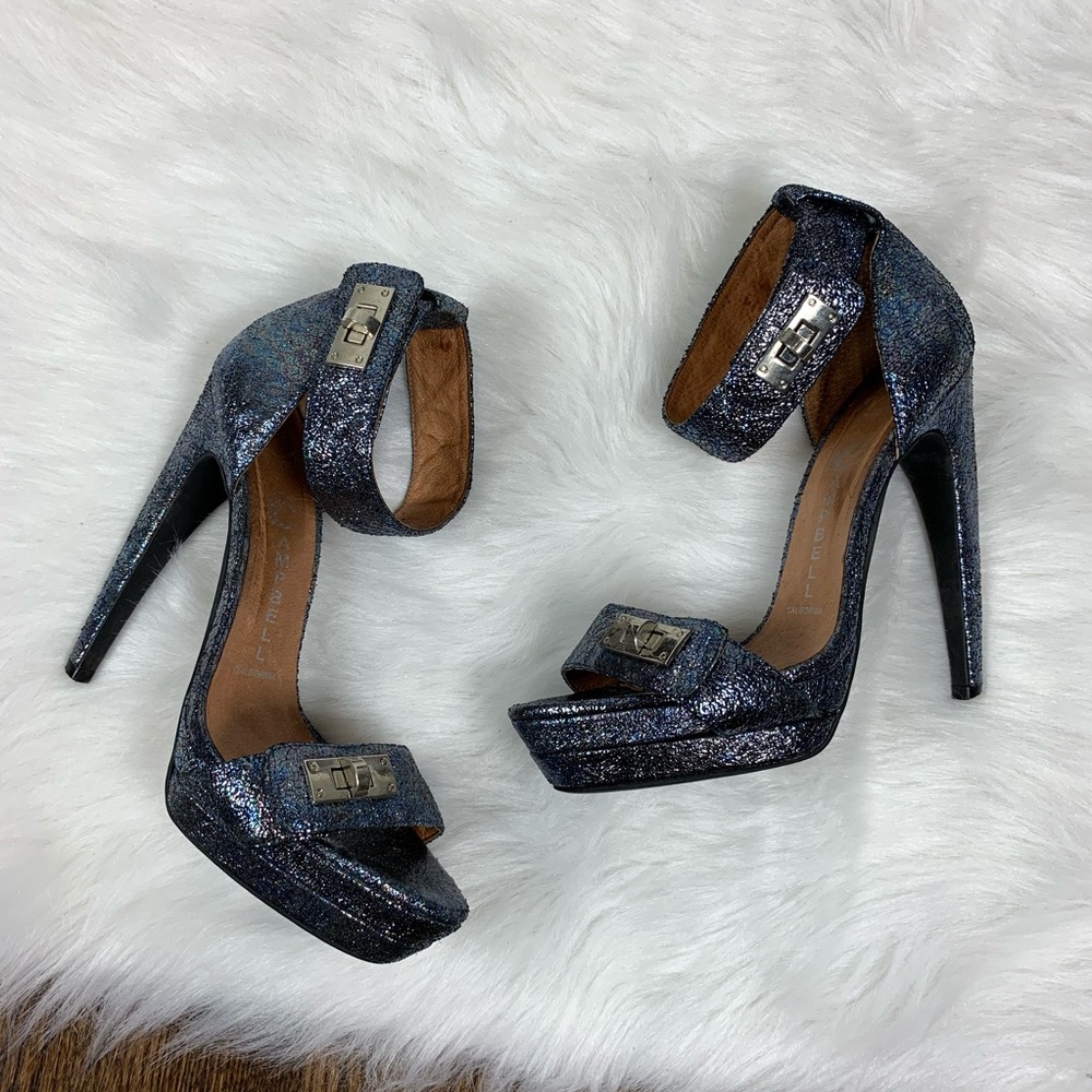 Jeffrey Campbell Ibiza Shimmer Shine High Heels